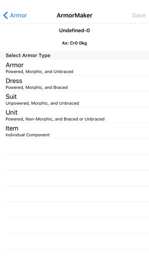 ArmorMaker for Traveller5™(圖3)-速報App
