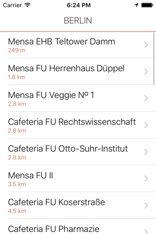 Mensa Berlin - Speisepläne der Berliner Mensen screenshot 3