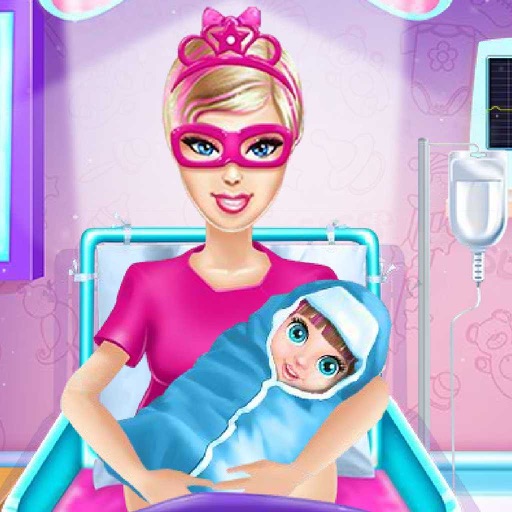 Super Hero and the New Born Baby iOS App