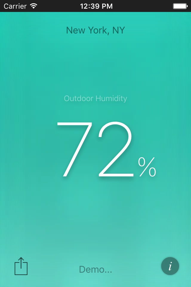 Humidity App screenshot 4