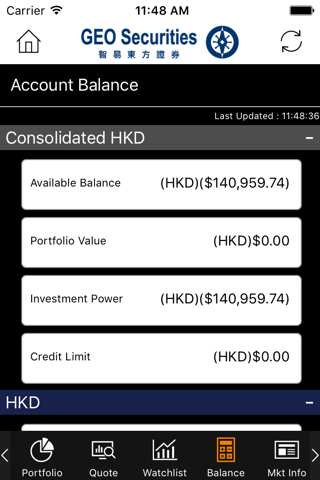 GEO Securities Limited screenshot 4