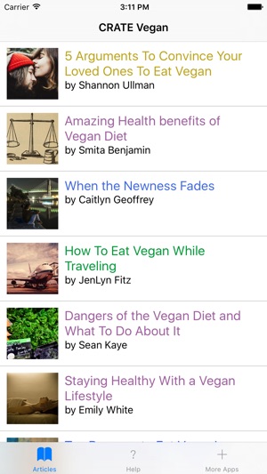 CRATE Vegan Food – best guide to a health and fitness improv(圖2)-速報App