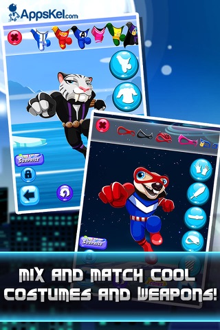 Superhero Captain Pets Hunter – The Infinity Creator Games for Free screenshot 2