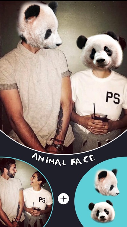 Animal Face Morph - Sticker Photo Editor to Blend Yr Skin with Wild Effects