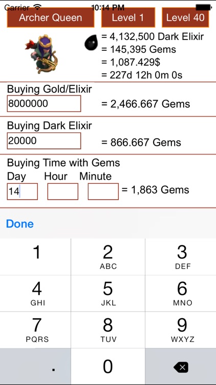 Free Gems Guide Calculator for Clash Of Clans - Coc & Xmod - No Hack