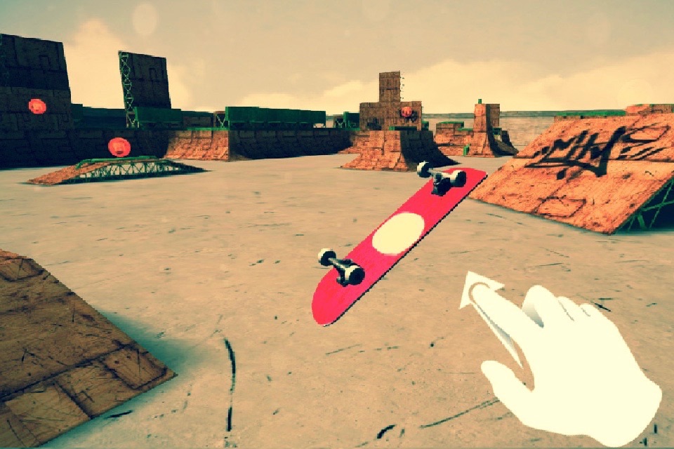 Skate City 3D - Free Skateboard Park Touch Game screenshot 3