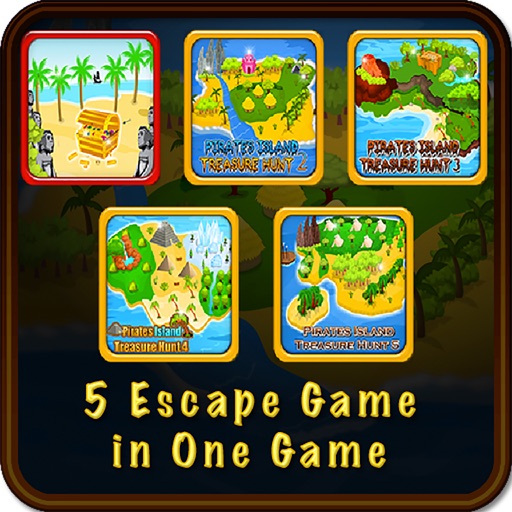Escape Game Pirates Treasure Hunt Icon