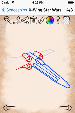 Learn to Draw Spaceships And Rockets screenshot 3
