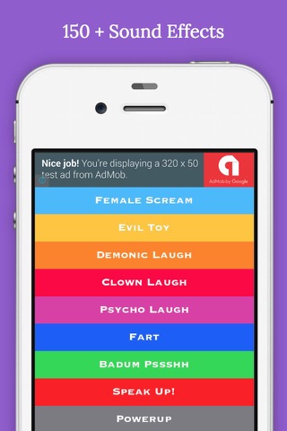 Funny Sounds fart soundboard screenshot 3