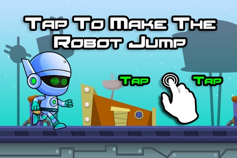 Jetpack Robot - The Endless Flash Runner Game screenshot 2