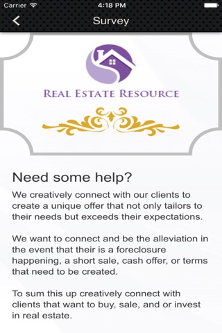 Real Estate Resource App screenshot 2