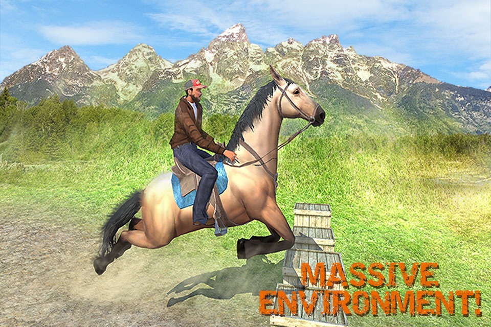 Wild Horse Hill Racer 3D Sim screenshot 4