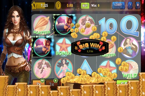 Beach Girls Party Slots Machine - Slots Vegas Casino Machine Win a Fortune of Coins screenshot 2