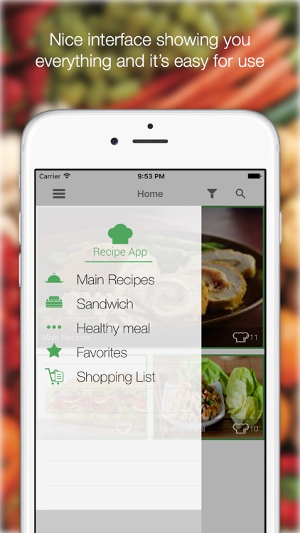 Meal Recipes - Find All The Delicious Recpies - Sandwich and Health Meal Recipes screenshot-3