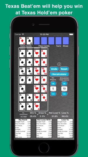 Texas Beat'em - The Poker Helper(圖1)-速報App