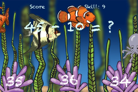 Underwater Math Adventure screenshot 2
