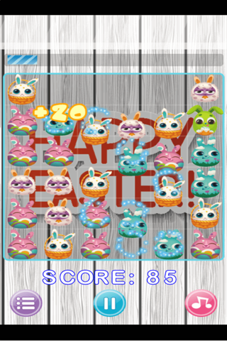 easter bunny eggs match - fun free the matching easter games screenshot 3