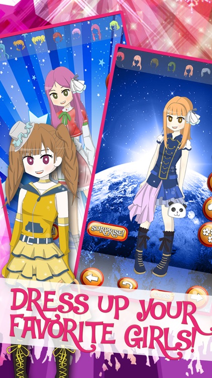 Anime Girl Dress Up Games School