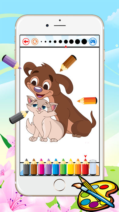 고양이 색칠 공부 - 모든 좋은 아이를 들어 한 동물 그리기 Pc 용 : 무료 다운로드 - Windows 10,11,7 / Macos