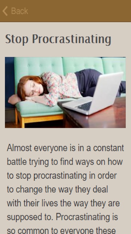 How To Stop Procrastinating