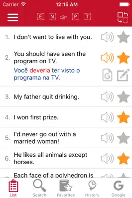 Game screenshot English - Portuguese Common Phrases mod apk