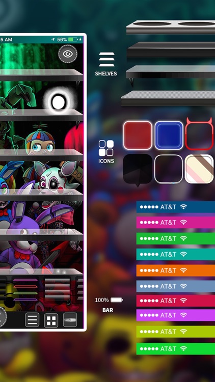 FNAF Wallpapers & Backgrounds Live Maker For Five Night's At Freddy's EDITION