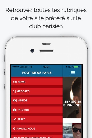 Foot News Paris screenshot 4
