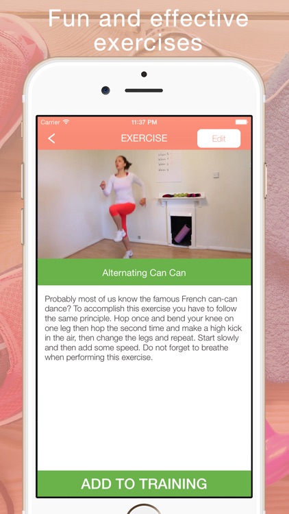 Femfiter - Women's home workouts, meal plans, tips for healthy fat loss screenshot-4