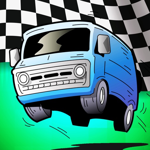 Hipster Funky Van Stunt Jumper - PRO - 3D High Speed Truck Sprinter Driver Icon