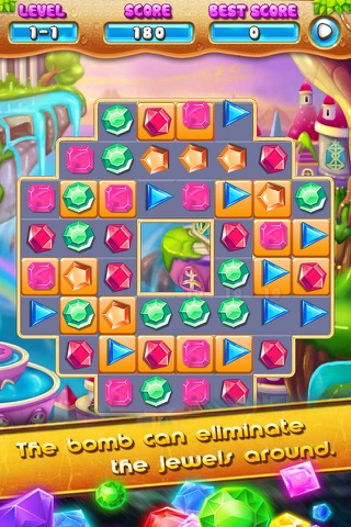Jewels Deluxe - Match Magic Game screenshot 2