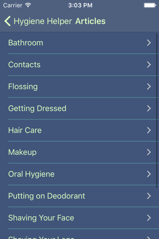 HygieneHelper by MLAT screenshot 2