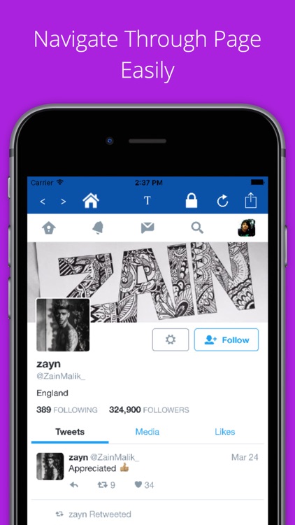 Mini for Twitter - with Lock Feature screenshot-3
