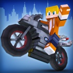 Crafting Rider  Free Motorcycle Racing Game vs Police Cars