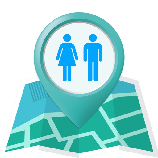 Restroom Map icon