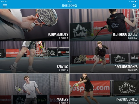 Tennis School - skills and drills videos screenshot 2