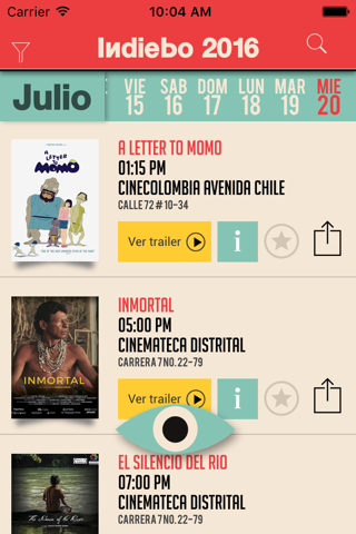 IndieBo - Festival de Cine Independiente de Bogotá screenshot 4