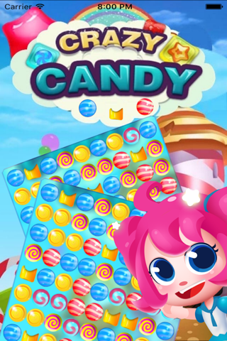 Crazy Candy Matching Witch-The Top Best Games FREE screenshot 3