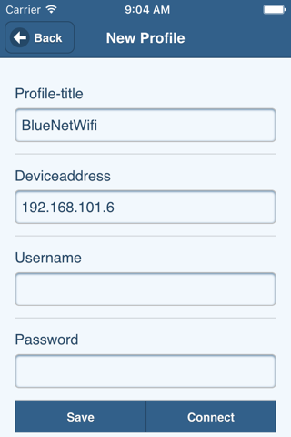 BlueNet Wifi/LAN screenshot 3
