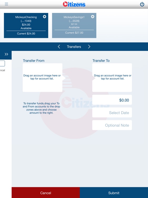 Citizens Bank of Kentucky for iPad screenshot-4