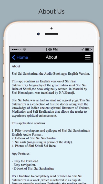 Sai Sat Charitra Audio Book screenshot-3