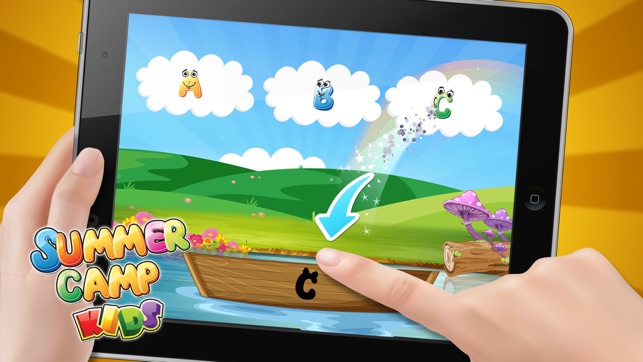 Summer Camp Kids: Alphabets Numbers & Shapes Learning Game f(圖5)-速報App