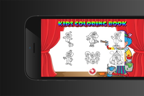 Kids Coloring Book Circus - Educational Learning Games For Kids And Toddler screenshot 2