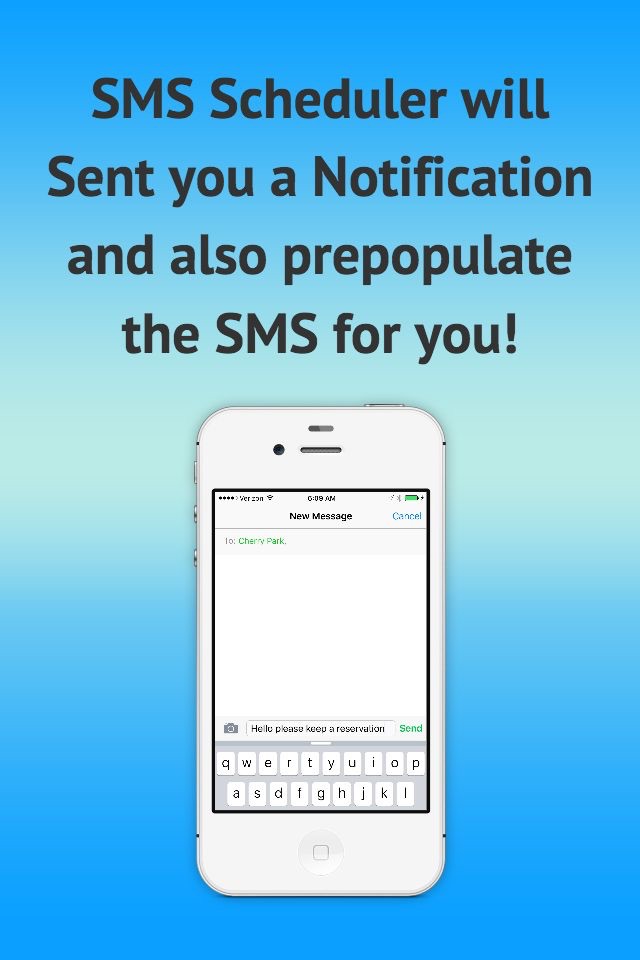 SMS-timer screenshot 2