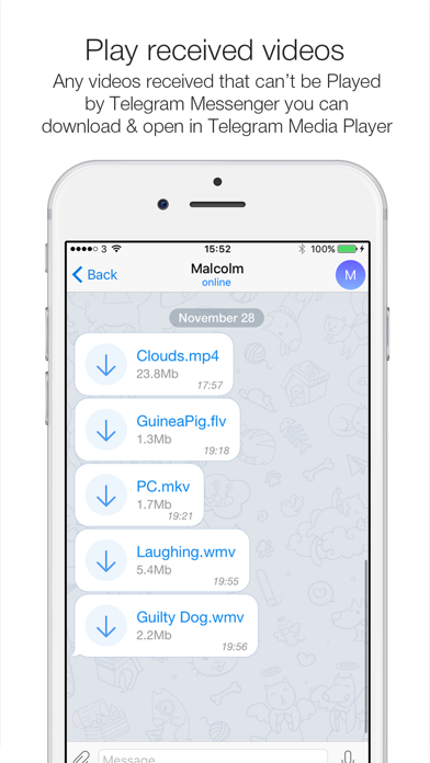 Telegram Player PRO - Media Player for Telegram Messenger Screenshot 4