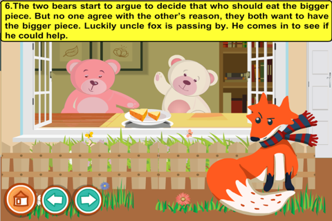 The jealous bears (Stories and games for kids) screenshot 2