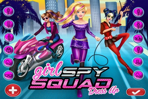 Girls Spy Squad Dress Up screenshot 2