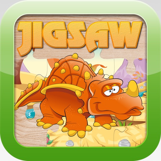 Dinosaur Jigsaw Puzzles – Learning Games Free for Kids Toddler and Preschool icon