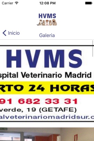 HOSPITAL VETERINARIO MADRID SUR screenshot 4