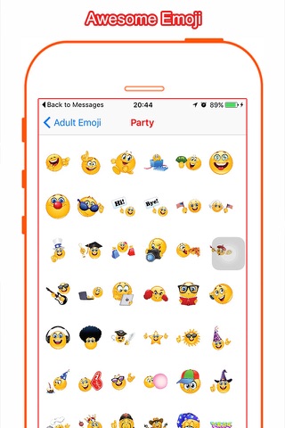 Adult Animated Emoji Icon - Keyboard for Sexy, love, flirty, funny emotions screenshot 2