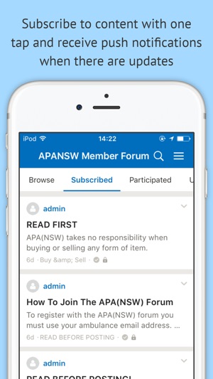 APA(NSW) Member Forum(圖3)-速報App